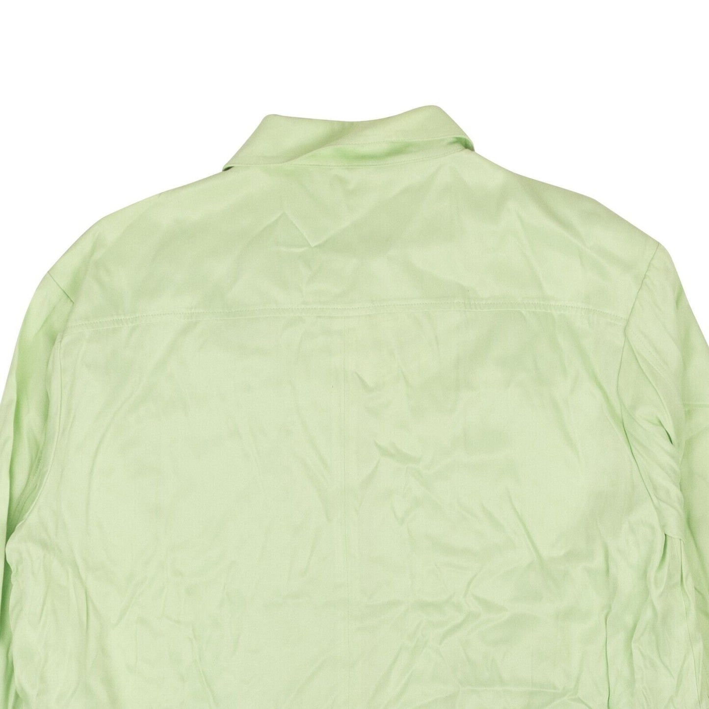 Pale Sage Green Blouson Zip-UP Jacket