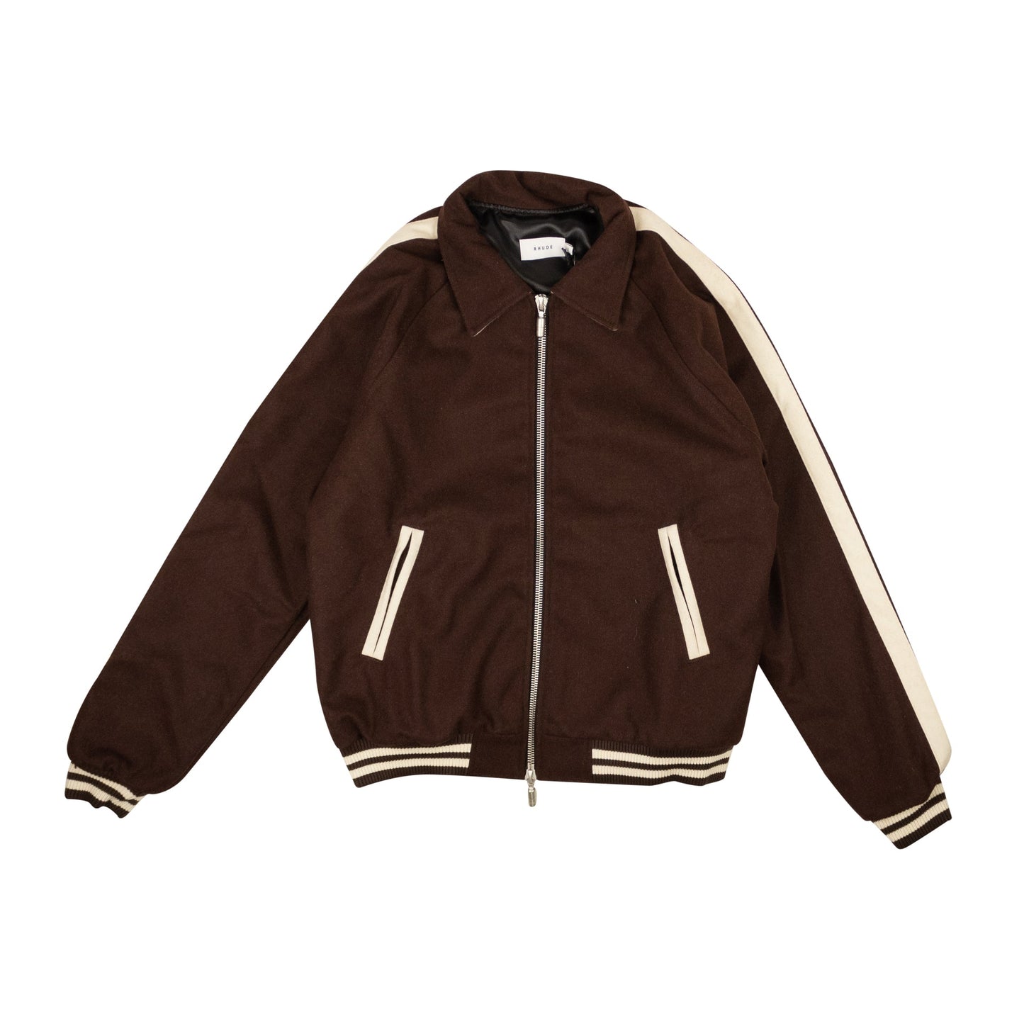 BROWN RHUDE BOYS SIGNATURE BOMBER