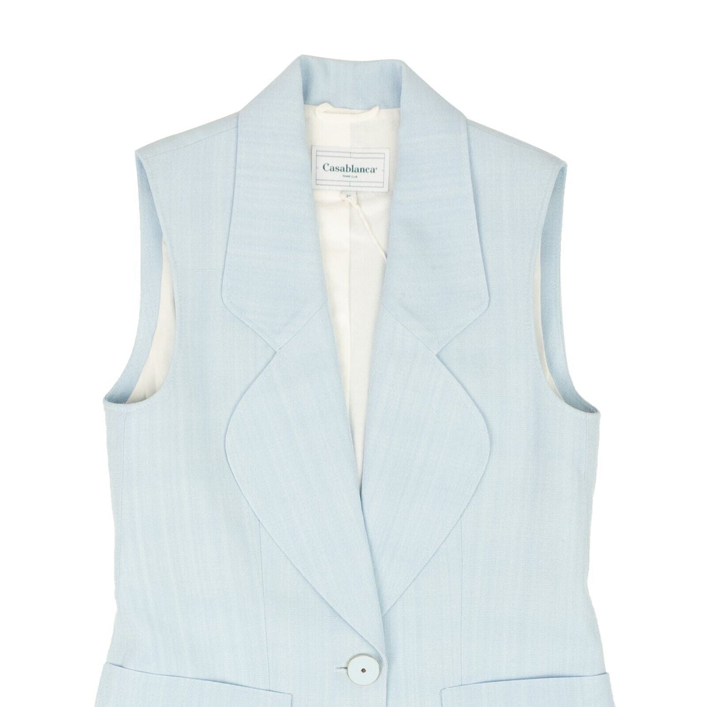 Casablanca Soleil Levant Patch Sweatshorts - Pale Yellow