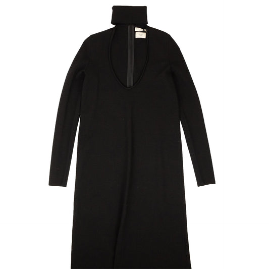 BOTTEGA VENETA Black Stretch Maxi Dress