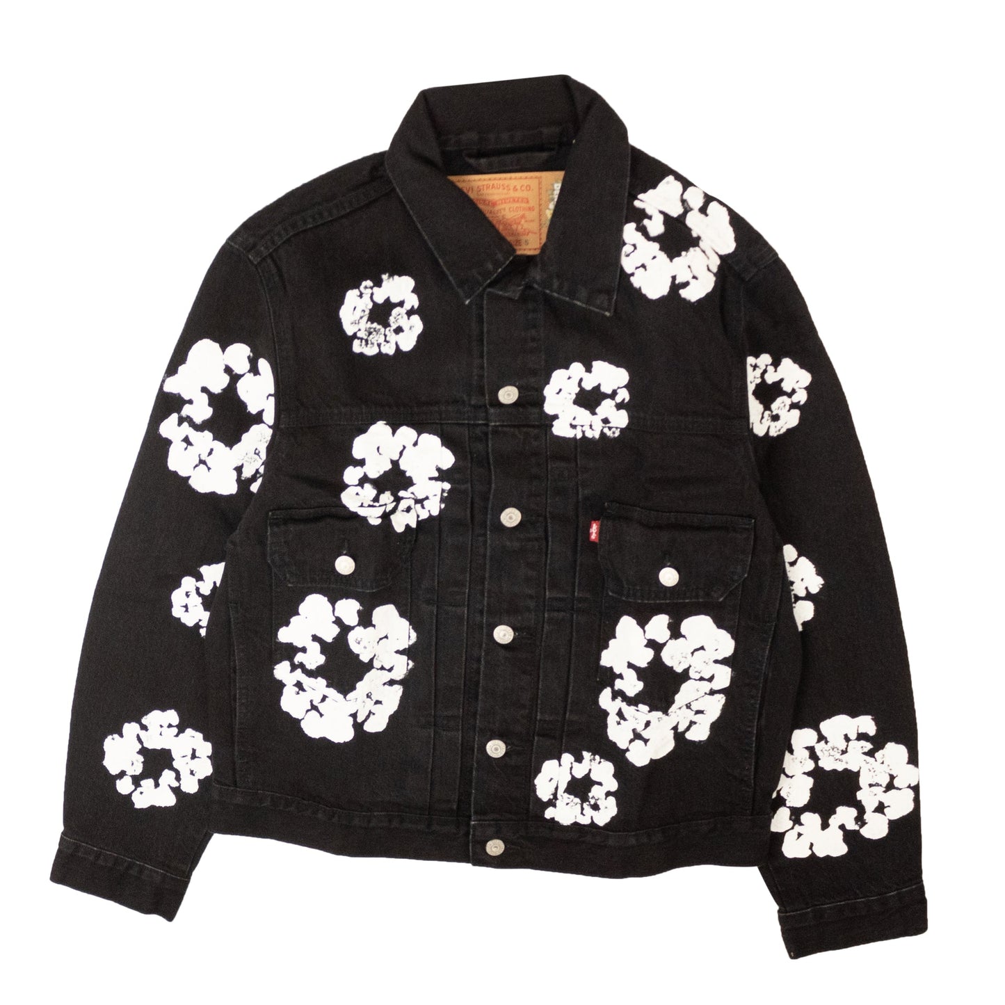Black 2 All Over Denim Type-2 Jacket