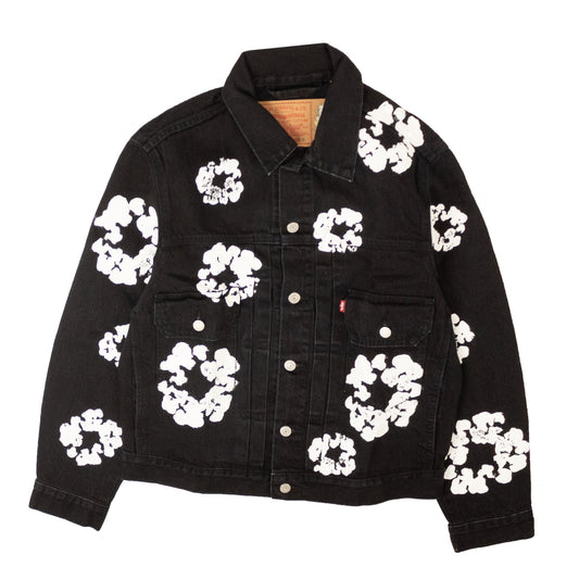 Black 2 All Over Denim Type-2 Jacket