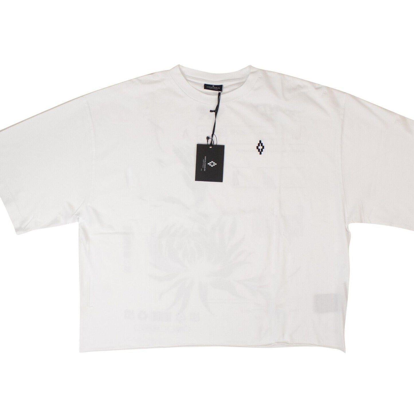 Marcelo Burlon Flower Shipping Over Tee - White
