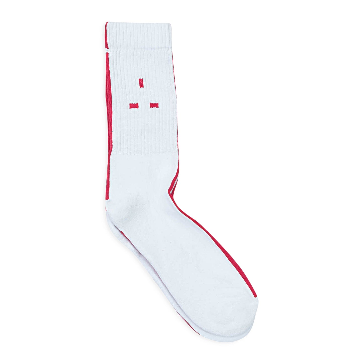 LOGO WHITE/RED SOCKS