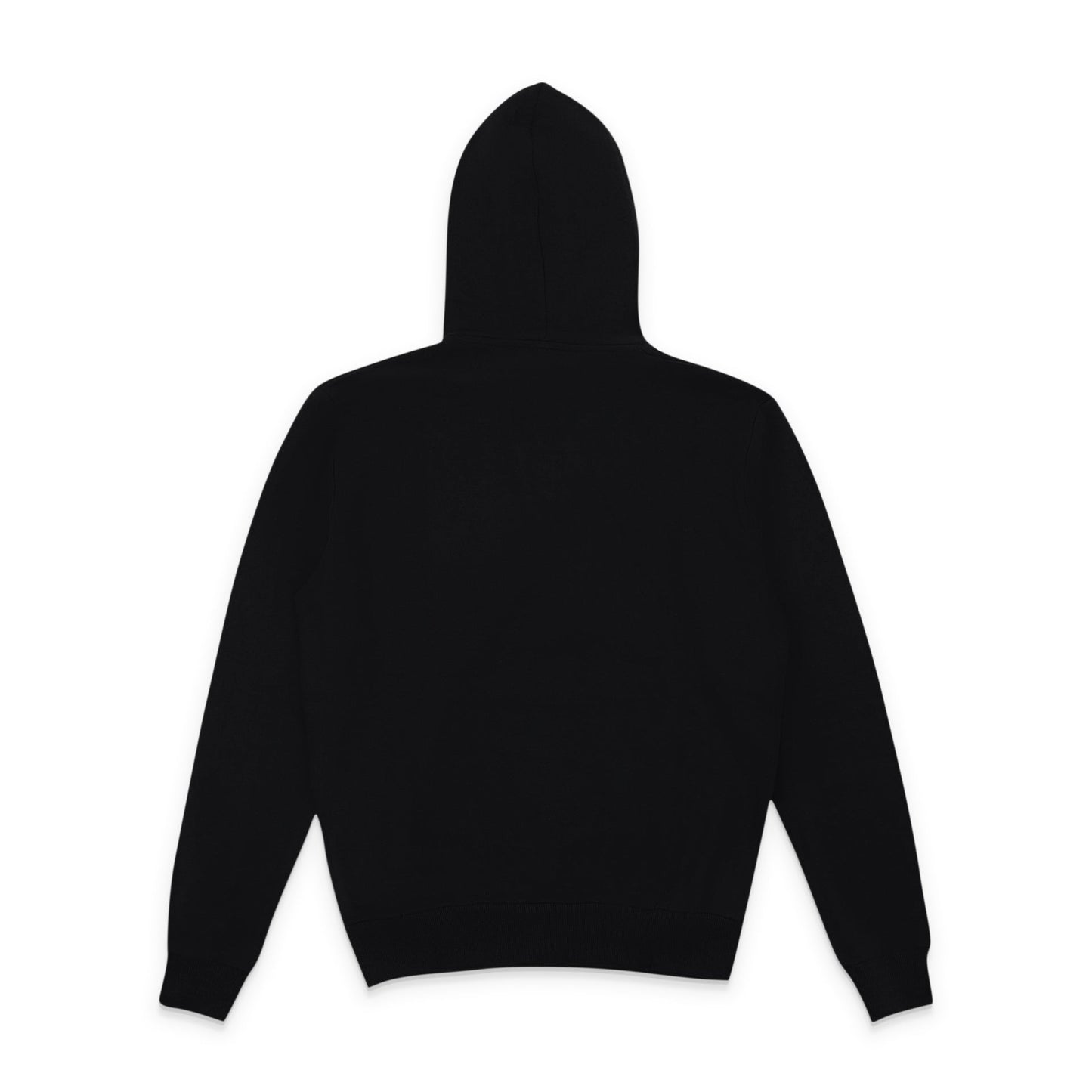 LOGO BLACK RED HOODIE