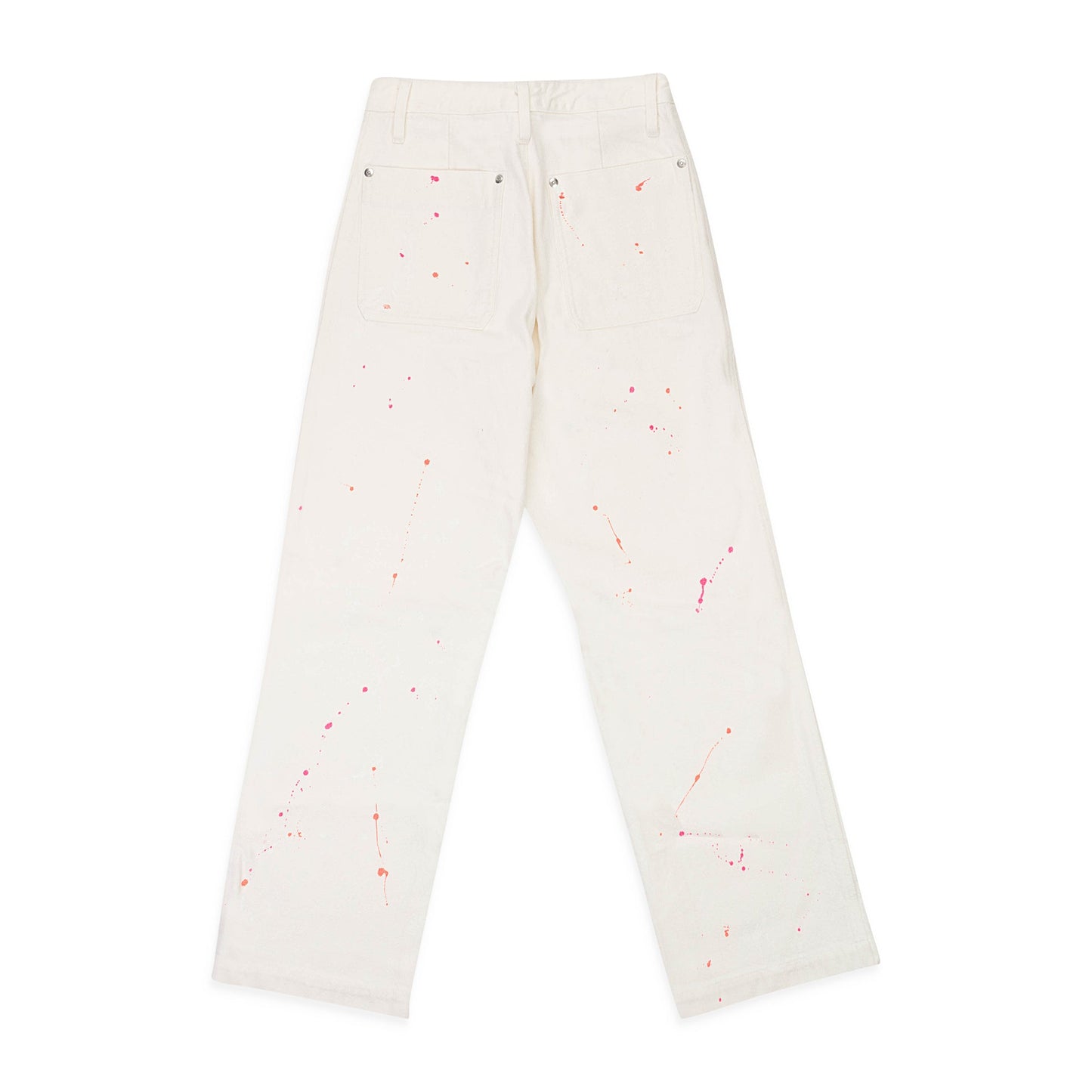 WORK WHITE STRAIGHT JEANS