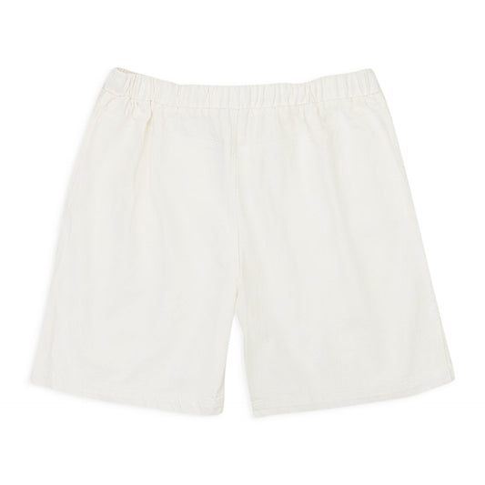 WHITE DENIM SHORTS