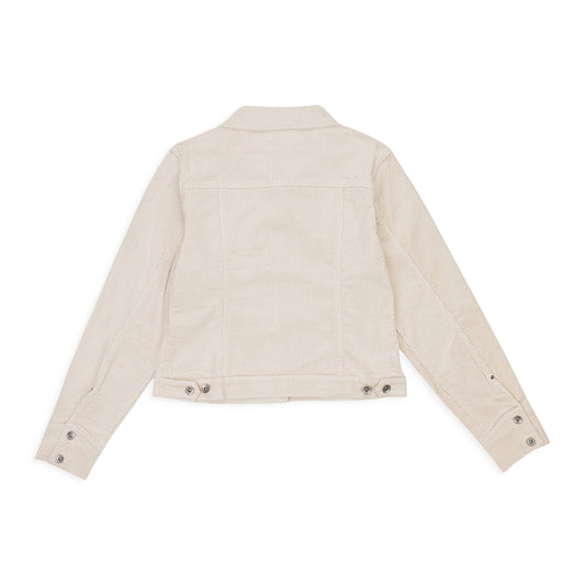 STRETCH OFF WHITE CORDUROY JACKET