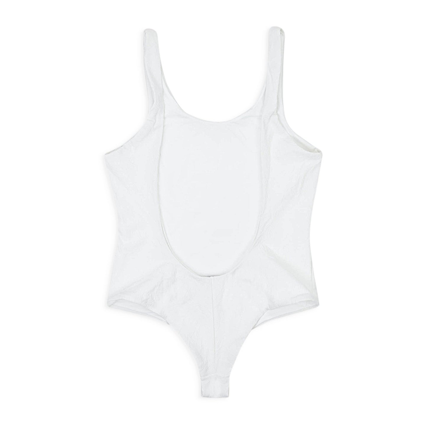 REINA OLGA FOR A RAINY DAY WHITE ONE-PIECE
