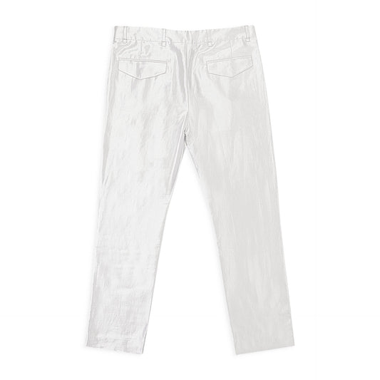 NWT DEMEULEMEESTER STRAIGHT SILVER MEN'S CASUAL PANTS