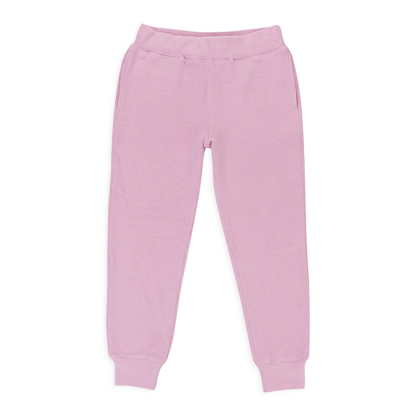 RIB SANDY PINK WOMEN'S JOGGERS & SWEATPANTS