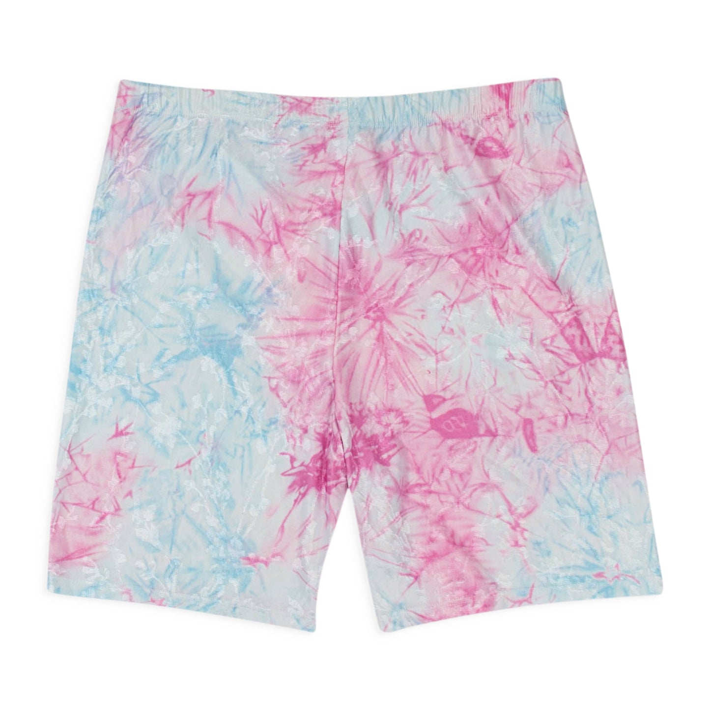 TIE DYE MULTICOLOR BIKE SHORTS