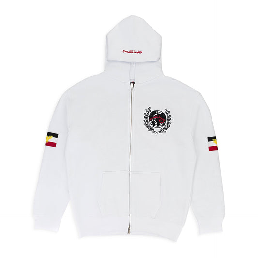 MURD333R.FM WHITE PEACEMAKER 2 HOODIE