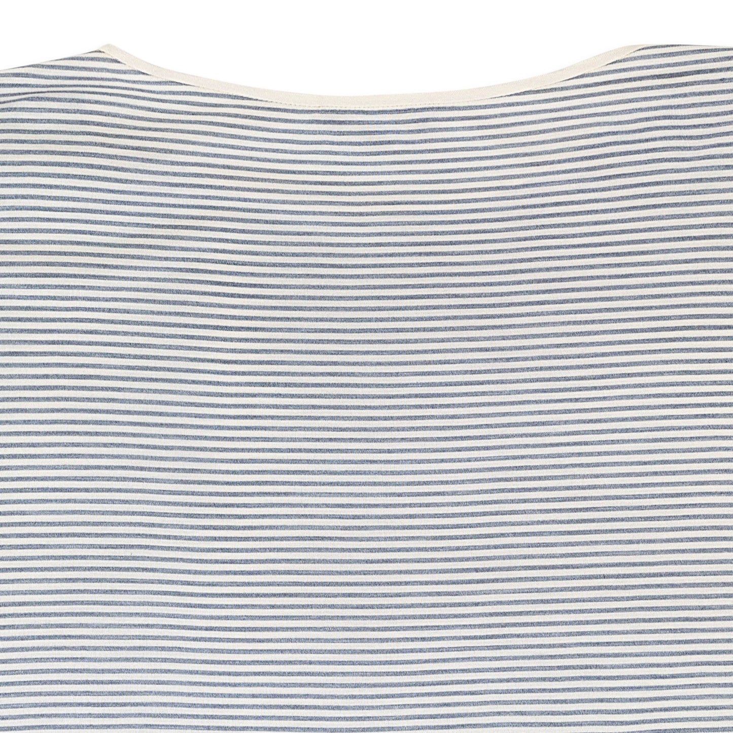 SILK STRIPED WHITE/GRAY BLOUSE