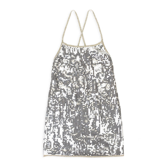 SEQUIN SILVER DRESS
