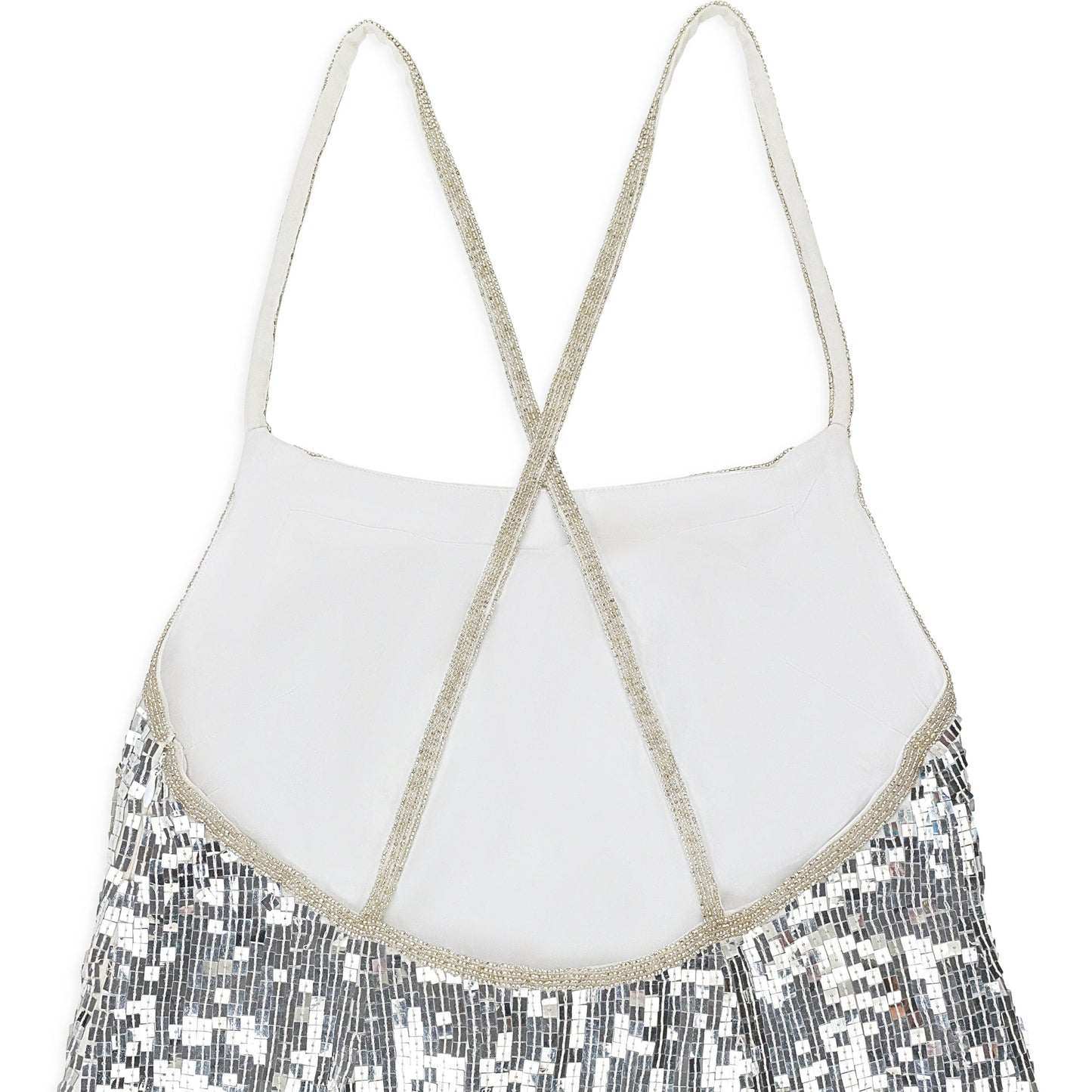 SEQUIN SILVER DRESS