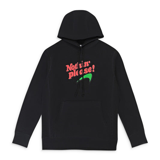 NOTHIN' PLEASE HOODIE BLACK HOODIE