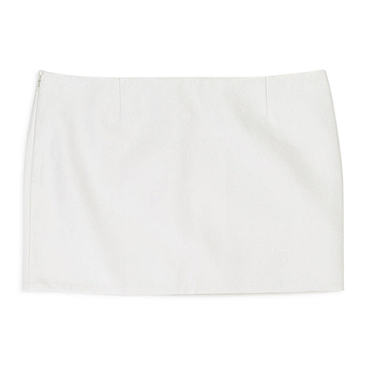 PALM WHITE SKIRT