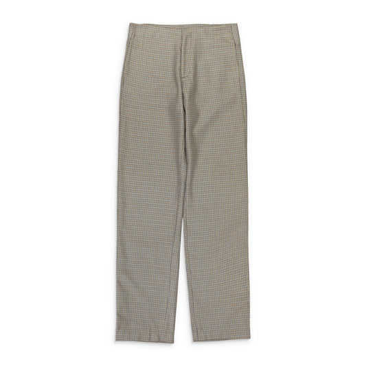 DEADSTOCK PLAID TAN CASUAL PANTS
