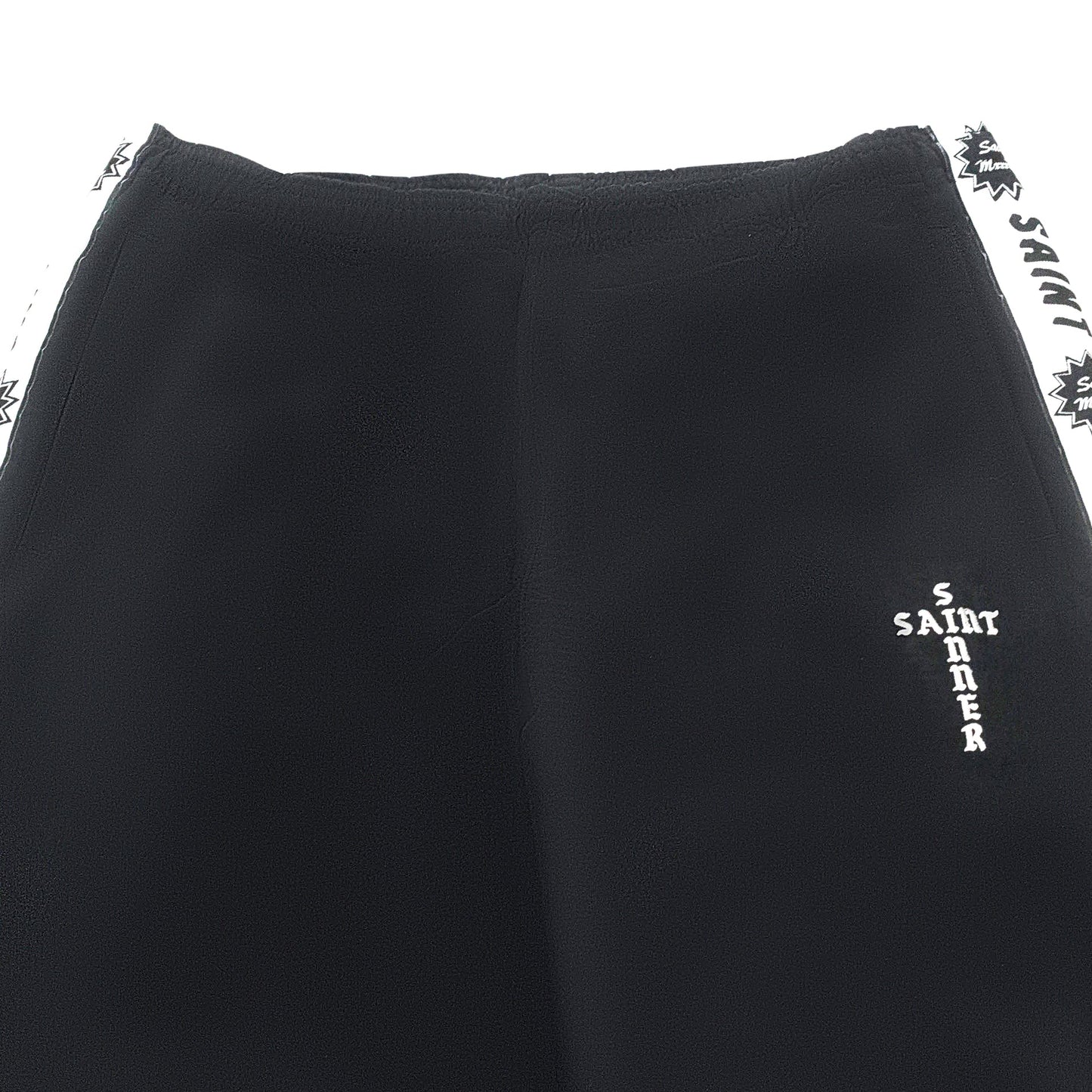 BLACK TRACK PANTS