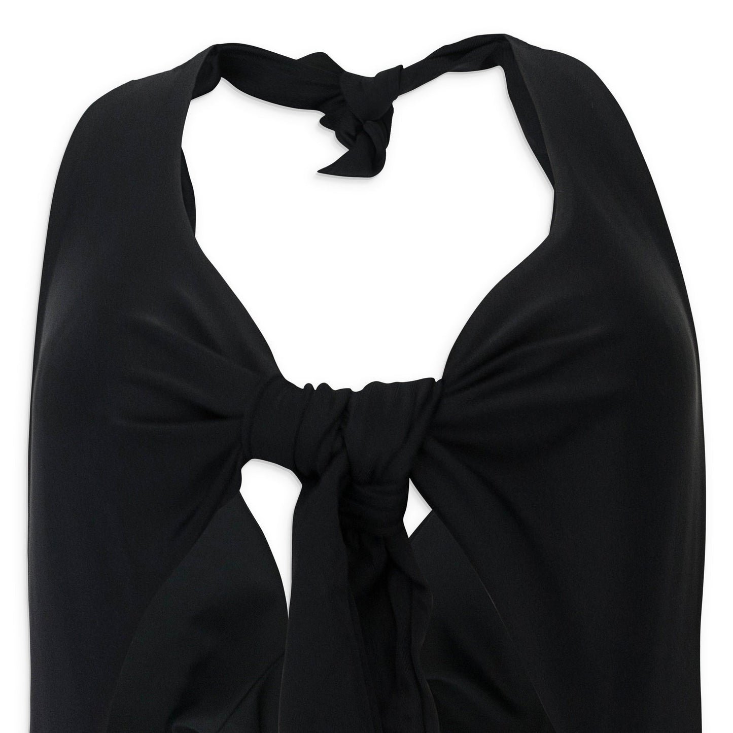 VORTEX BLACK ONE-PIECE SWIMSUIT