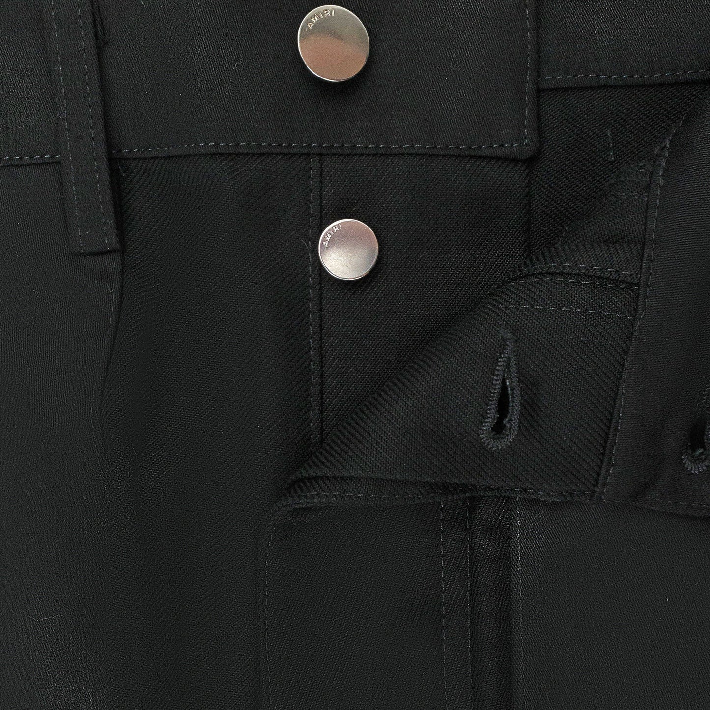 PARACHUTE BLACK CARGO PANTS