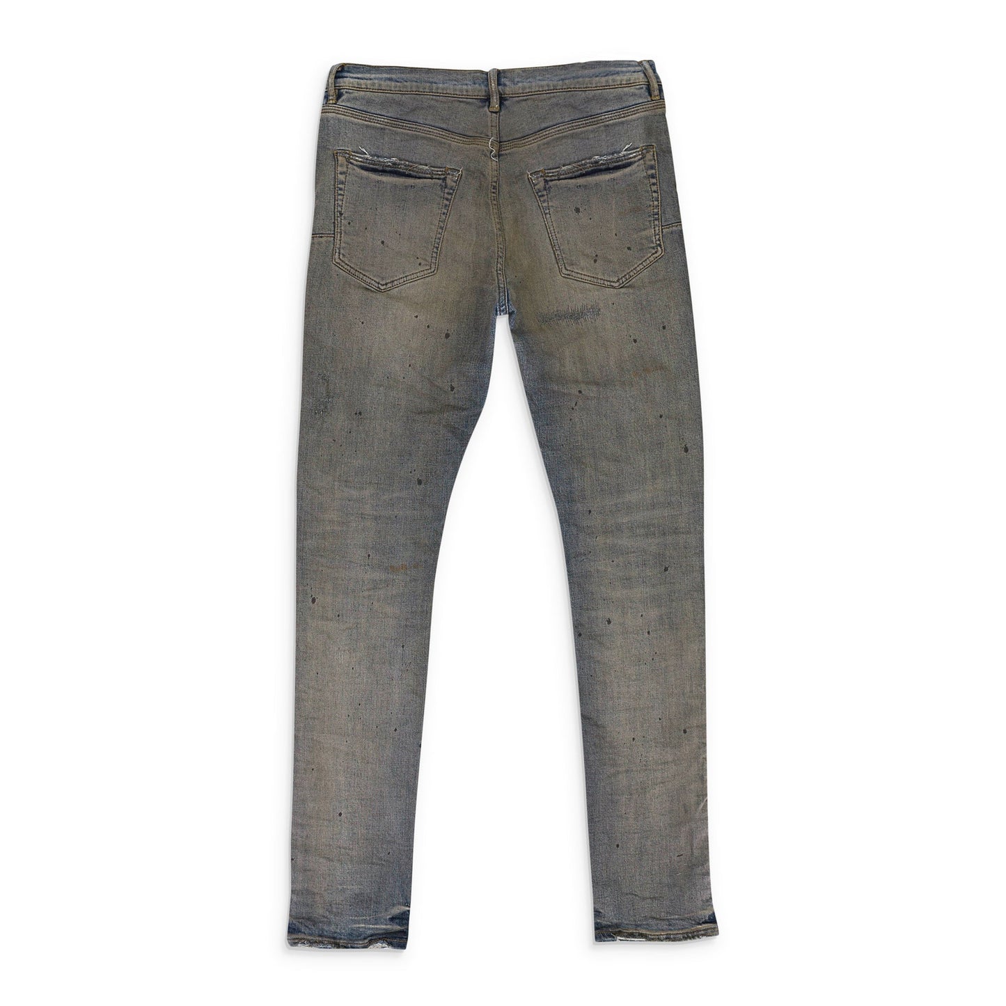 OIL REPAIR INDIGO SKINNY JEANS