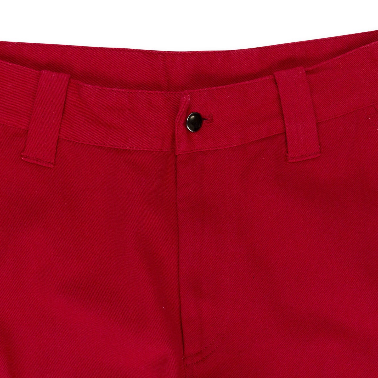TWILL RED CARGO PANTS