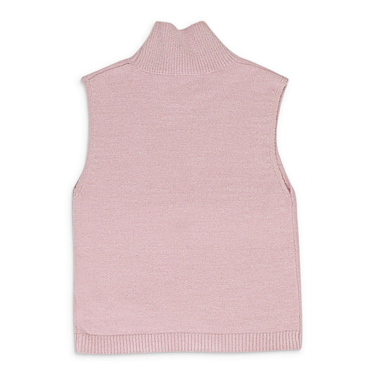 KNIT PINK TURTLENECK SWEATER