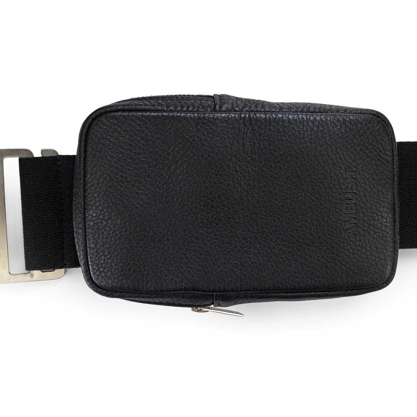 MULTI LEATHER SASH BLACK/WHITE BELT BAGS