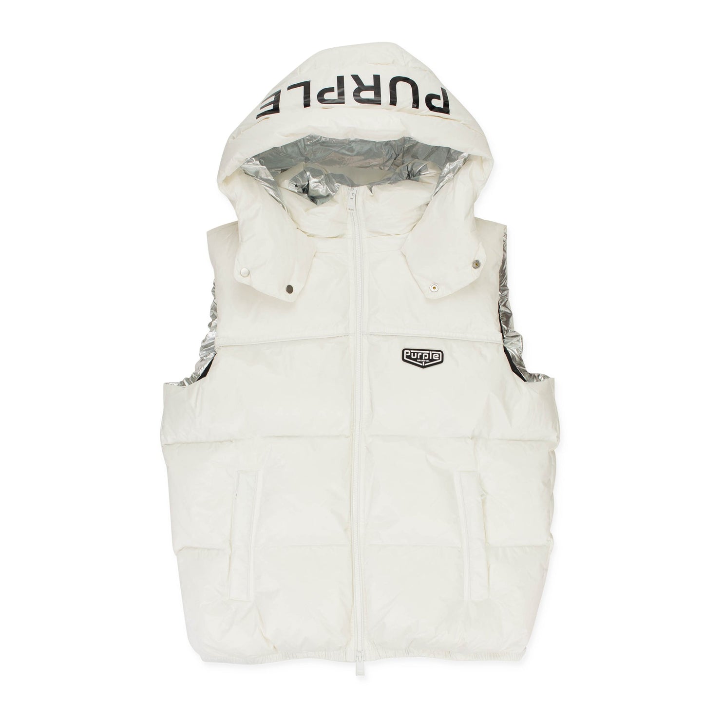 NYLON WHITE DOWN & PUFFER JACKETS