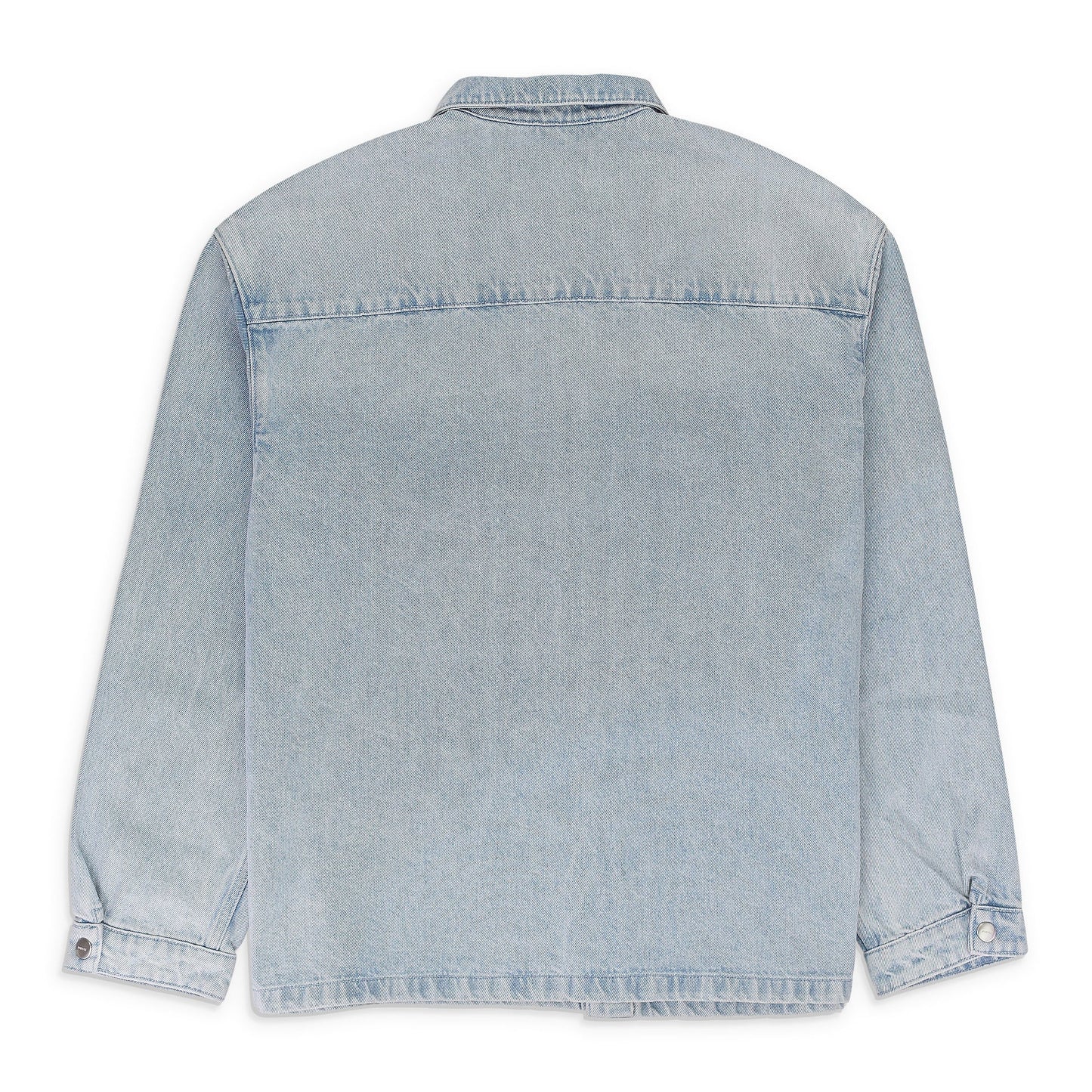 LS SNAP SHIRT JACKET Indigo DENIM JACKETS