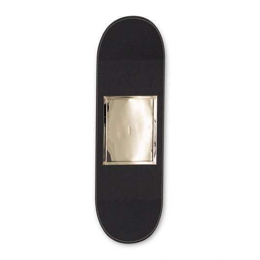 LEATHER SKATE DECK CATCH BLACK TRAY