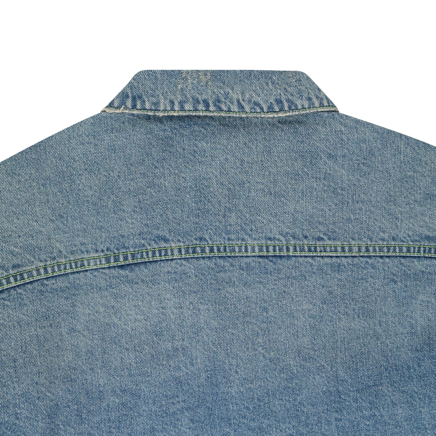 VINTAGE LIGHT NEON POP OVERSIZED JEAN JACKET Indigo DENIM JACKETS