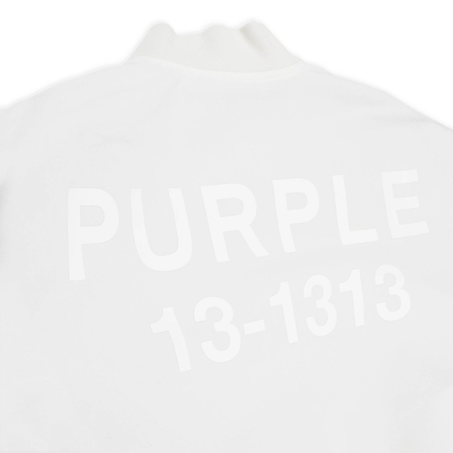 COTTON POLY OVERSIZED OFF WHITE BOMBERS