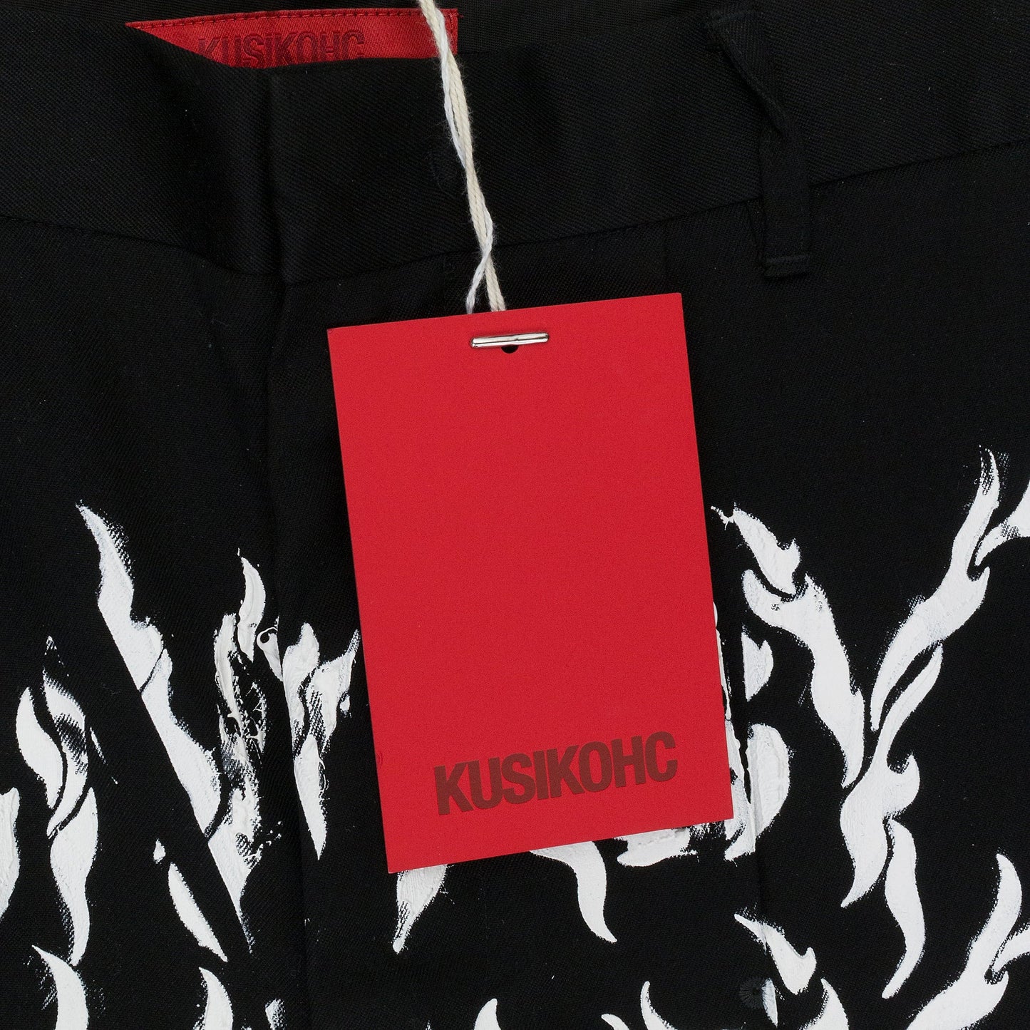FANTASY PAINTED BLACK DRESS PANTS