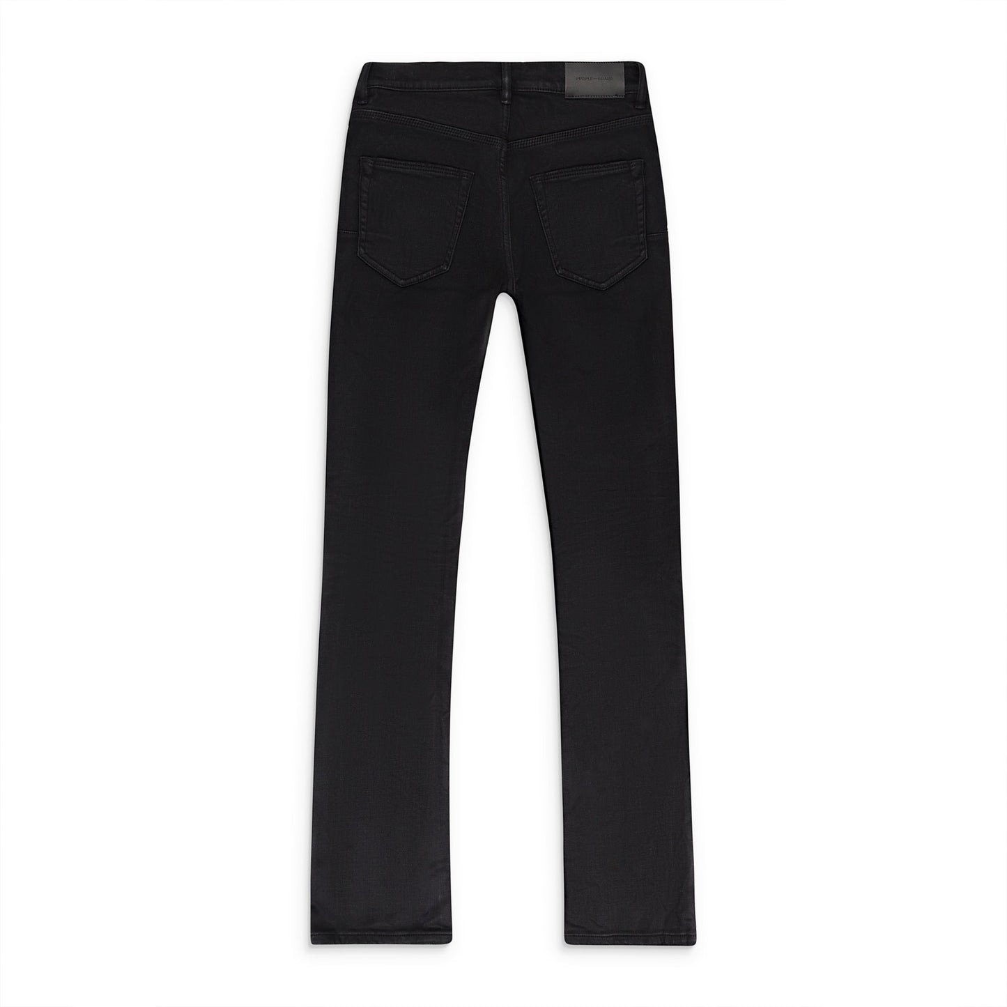 RESIN FLARE BLACK SKINNY JEANS