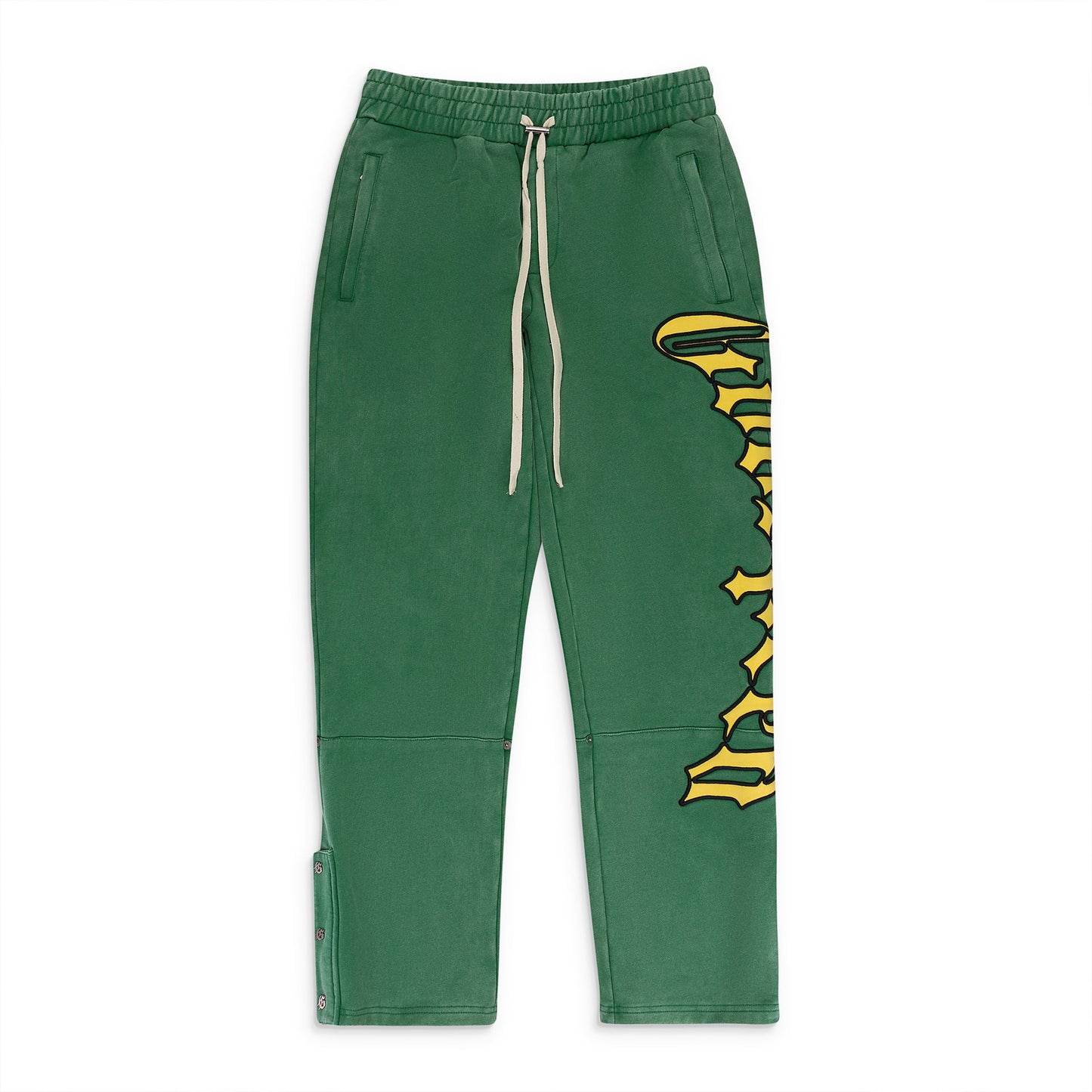 OG LOGO V2 GREEN, YELLOW SWEATSUIT