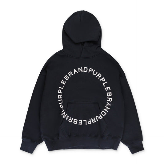 HWT FLEECE PO HOODY BLACK HOODIES & SWEATSHIRTS