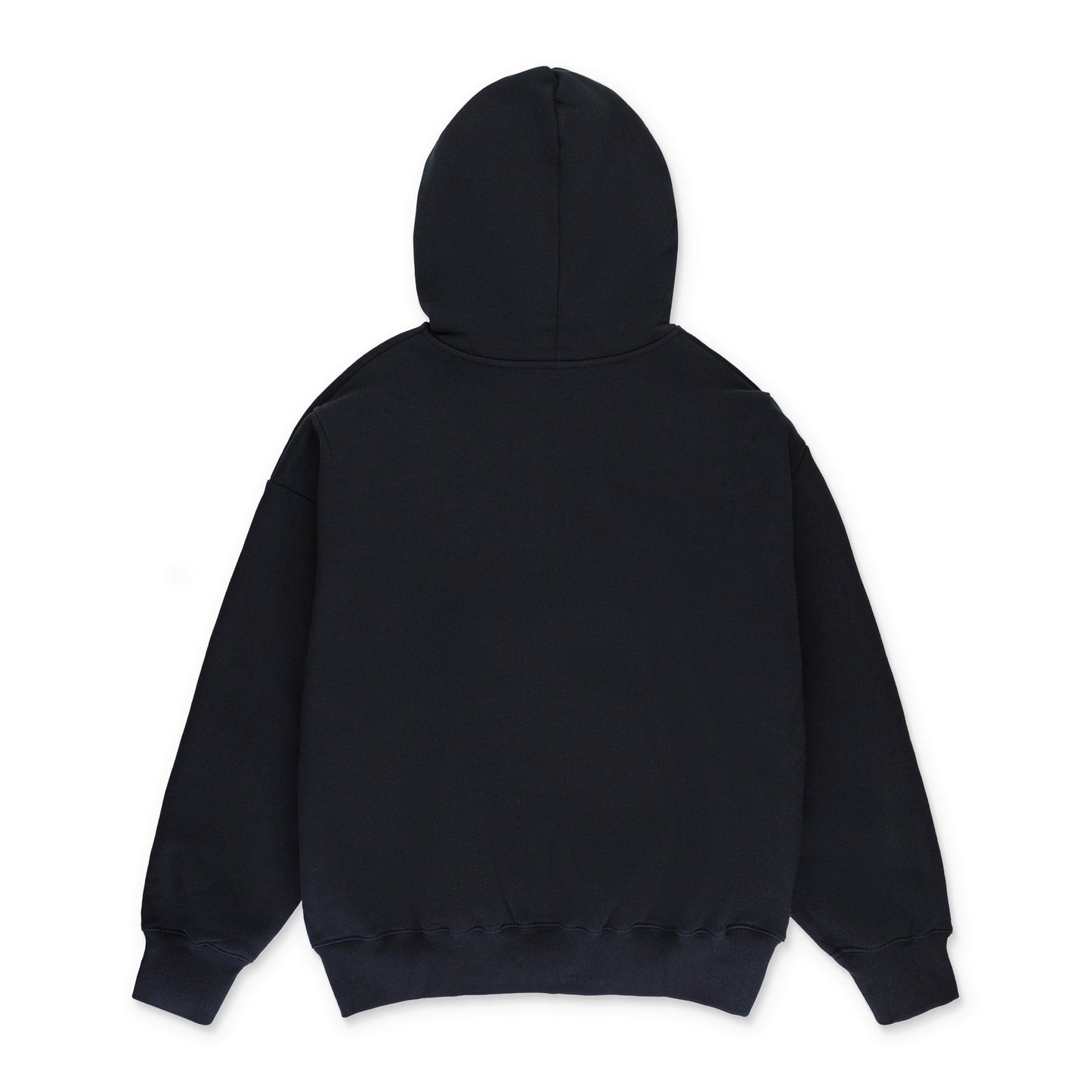 HWT FLEECE PO HOODY BLACK HOODIES & SWEATSHIRTS