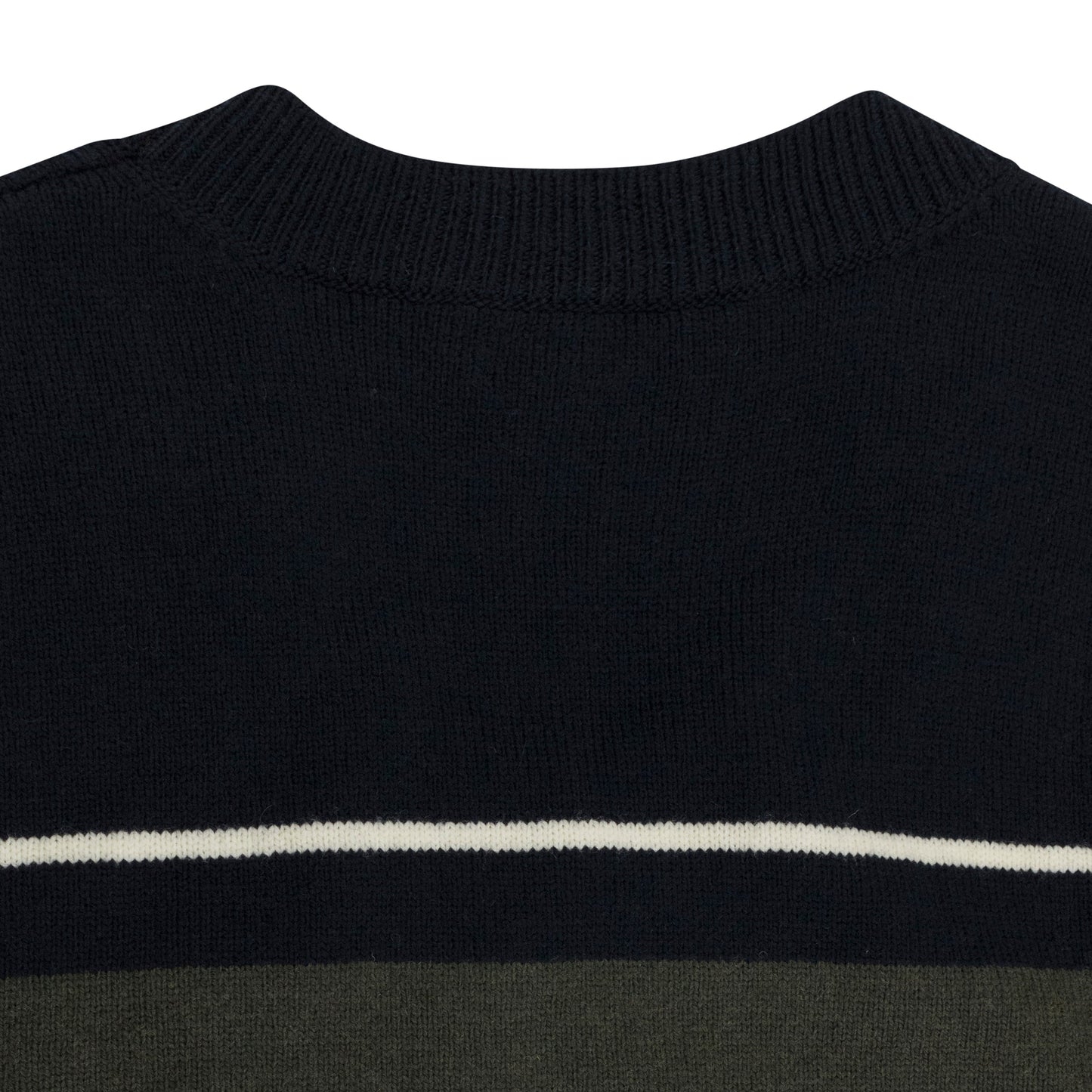 DANGLED RIB KNIT SWEATER VEST