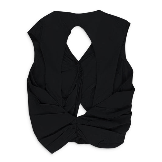 BABY DRAPED BOLERO BLACK CARDIGANS