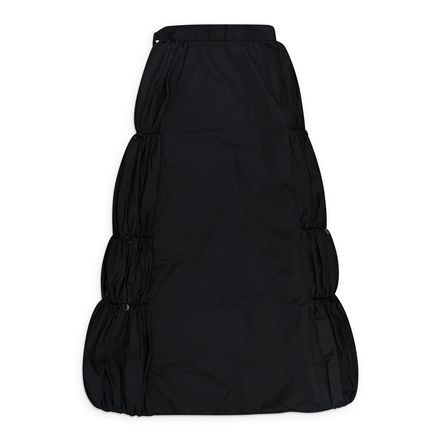 SALOON BLACK FLARED SKIRTS
