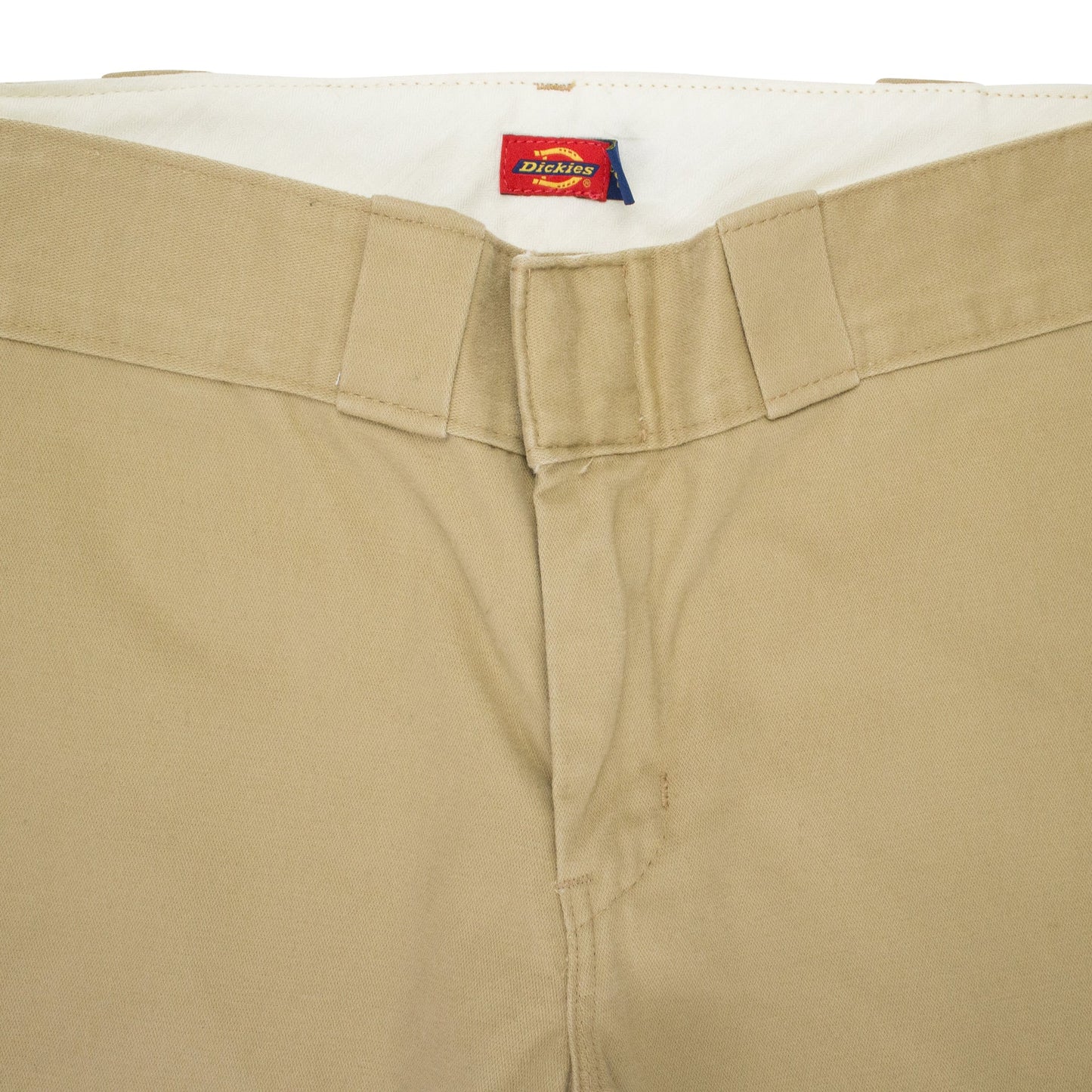 NWT DICKIES 1922 X OC CONTRAST LEOPARD SIDE STRIPE BEIGE DRESS PANTS