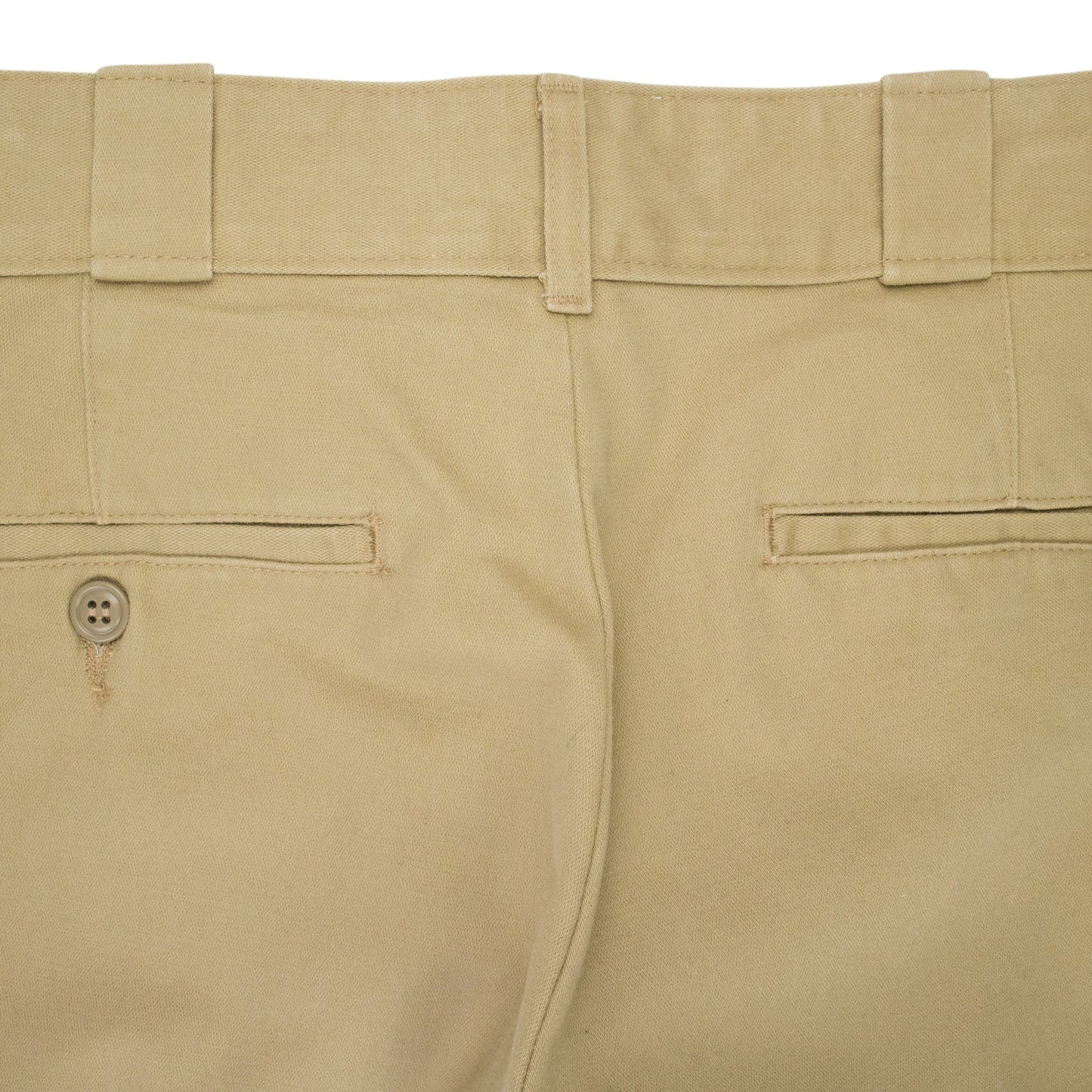 NWT DICKIES 1922 X OC CONTRAST LEOPARD SIDE STRIPE BEIGE DRESS PANTS