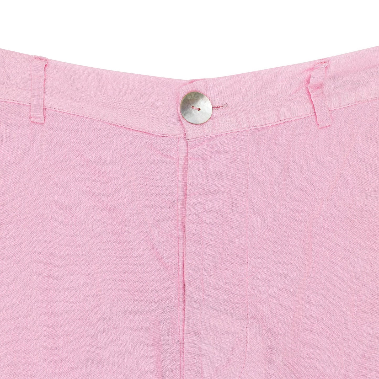 DYED AND BLEACHED MUSLIN PINK STRAIGHT PANTS