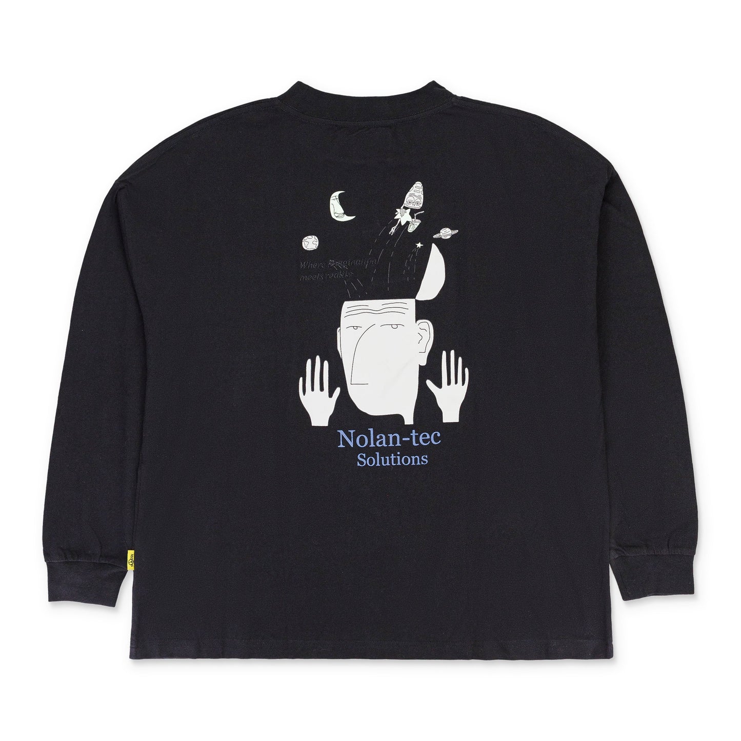 NOLANTEC SOLUTIONS LS BLACK T-SHIRT