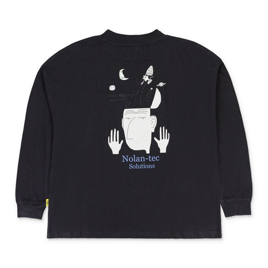 NOLANTEC SOLUTIONS LS BLACK T-SHIRT
