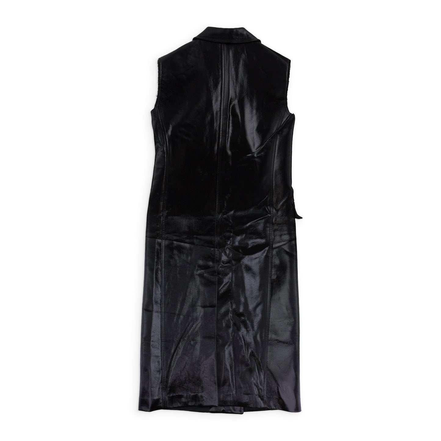SLEEVELESS BLACK COAT