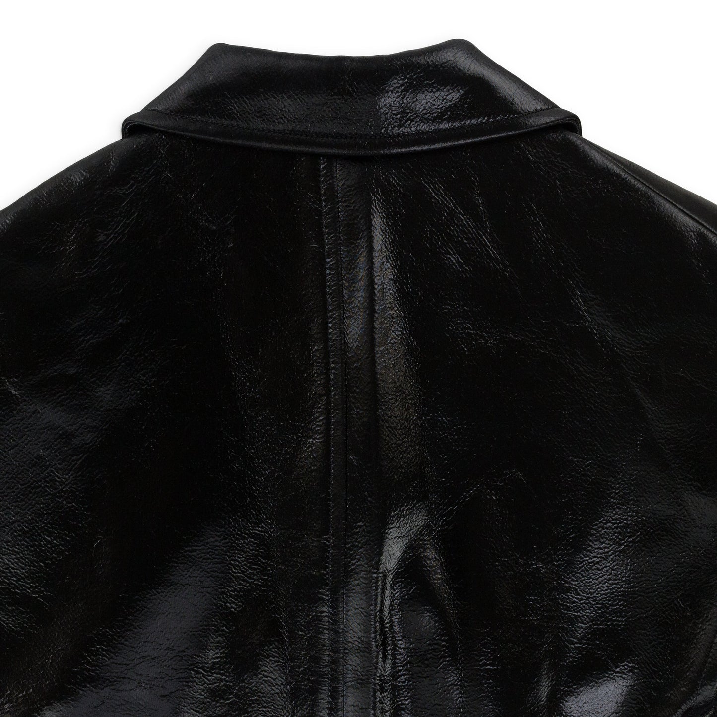 SLEEVELESS BLACK COAT
